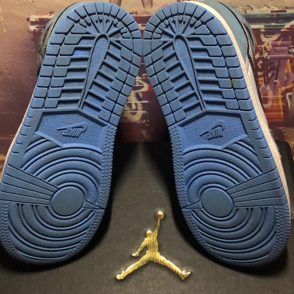 JORDAN 1 RETRO HIGH (university blue)TD 10c - Picture 5 of 5